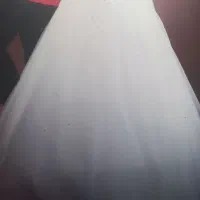 لباس عروس با شیفون دسته گل عروس یک تومنی|لباس|رشت, نظری|دیوار