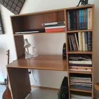 میز کامپیوتر وقفسه کتابخانه دانش آموزی