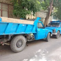 حمل خاک ونخاله با نیسان کمپرسی خاکبرداری تخریب