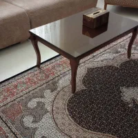 یک دست مبلمان ۷ نفره چوب راش با جلو مبلی|مبلمان خانگی و میز عسلی|هشتگرد, شهرک مهستان ۱|دیوار