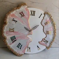 اجرای ساعت های لوکس رزینی|ساعت دیواری و تزئینی|نجفآباد, امام خمینی|دیوار