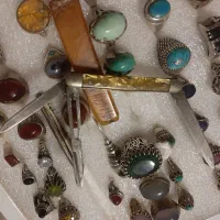 چاقو قلم تراش ساخت اسلامی دسته کهربا اصل به شرط