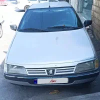 پژو 405نقره ای دوگانه فابریک مدل 89