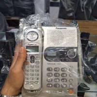 تلفن بی سیم وارداتی پاناسونیک استوک تمییز +ضمانت|تلفن رومیزی|یزد, |دیوار