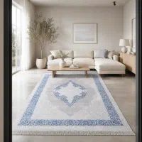 فرش فرشینه طرح جاجیمنما سبک و کمحجم|فرش|تهران, درختی|دیوار