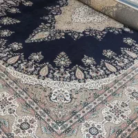 تمام نخ فرش ۱۲ متری سرمه ای در حد نو بی عیب|فرش|کرج, حسین‌آباد|دیوار