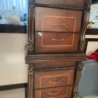 آینه دراور / دوتا پاتختی چوب|تخت و سرویس خواب|گلبهار, شهر جدید گلبهار|دیوار