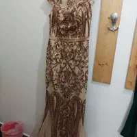 لباس مجلسی رنگ مسی سایز ۴۰|لباس|بابل, |دیوار