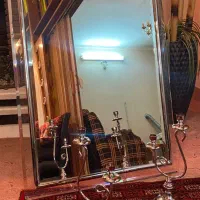 ایینه وشمعدونی کلاسیک|آینه|گرگان, |دیوار