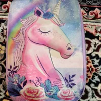 جامدادی کتابی دخترانه طرح تکشاخ
