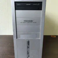 کیس اداری ۲هسته رم ۲ ddr2 هارد ۸۰ گرافیک ۲۵۶