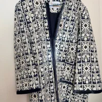 مانتوی مجلسی کار شده