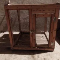 قفس چوبی 2طبقه و یک طبقه|لوازم جانبی حیوانات|کرمانشاه, |دیوار