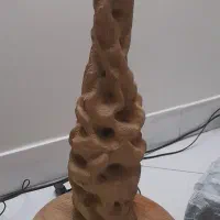 آباژور ایستاده چوب گردو به شرط کارشناس|چراغ خواب و آباژور|تهران, کیانشهر|دیوار