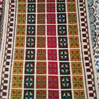 گلیم نقش برجسته و فرش دست باف|فرش|ایلام, |دیوار