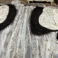 پرده ۵ متری دو تیکه دآلبر دار