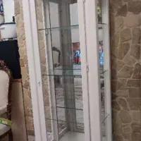بوفه سفید ویترین سفید