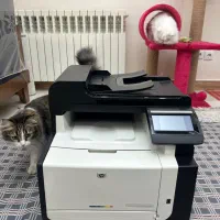پرینتر اچ پی hp لیزری ۱۴۱۵fn درحد اکبند (۴ کاره)