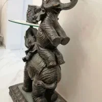 مجسمه فیل فایبرگلس|مجسمه، تندیس، ماکت|ساری, |دیوار