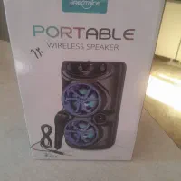 اسپیکر میکروفن دار پرتابل(ازبانه وگناوه میارم)|صوتی و تصویری|ایلام, |دیوار