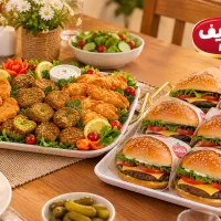 غذای نیمه آماده ( ناگت شنسل مرغ فلافل همبرگر )