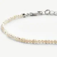 دستبند مروارید پرورشی اصل.با۳ سانت زنجیر ۲۱ سانت|بدلیجات|قدس, شهرقدس|دیوار