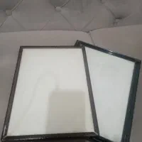 قاب عکس آلمینیومی .درحدنو.۲عدد