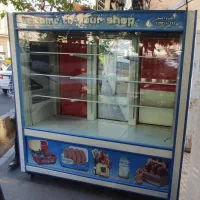 یخچال صنعتی  ویترینی شش درب  در حد