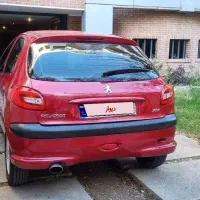پژو 206 مدل 90 اتومات|خودرو سواری و وانت|کرج, جهان‌شهر|دیوار