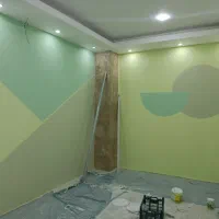 رنگ کاری ساختمان درب پنجره کناف با انواع رنگ