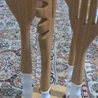 سرویس ملاقه چوبی بامبو