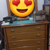 کشو لباس با آینه سالم و زیبا|جاکفشی، کمد، دراور|قائم‌شهر, |دیوار