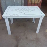 میز تک ناهار خوری 4نفره بدون صندلی میزتنها