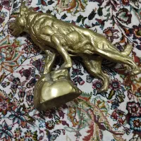 گرگ برنز|مجسمه، تندیس، ماکت|اردبیل, |دیوار