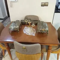 ست مبل راحتی ۸ نفره‌ومیزنهارخوری ۴نفره ‌ومیزعسلی|مبلمان خانگی و میز عسلی|ری, عباس‌آباد|دیوار