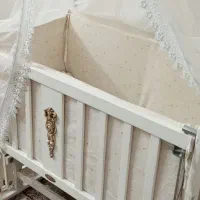 تخت نوزاد حالت گهواره ایی در حدنو|تخت و صندلی بچه|تهران, سلیمانی|دیوار