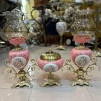 چراغ لاله لامپا جفت|صنایع دستی و سایر لوازم تزئینی|اردبیل, |دیوار