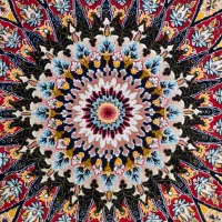 یک جفت فرش طرح دستباف مولوی(کاشان) درجه یک|فرش|اصفهان, عمان سامانی|دیوار