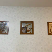 تابلو آیینه سه تکه|آینه|شیراز, اصلاح‌نژاد|دیوار