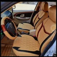 شیشه دودی مسقف روکش ابر صندلی+ضبط باند|قطعات یدکی و لوازم جانبی|قم, شهرک خودرو|دیوار