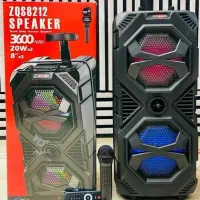 اسپیکر چمدانی zqs چرخ دار کنترل و میکروفون