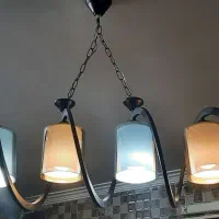فروش لوستر فنری چهار شعله نو