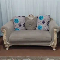 مبل۷نفره، میزناهارخوری ۶نفره، میز جلو مبلی و ۴عسلی|مبلمان خانگی و میز عسلی|هشتگرد, گلسار|دیوار
