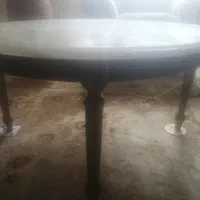 میز گرد جلو مبلی  سنگ مرمر