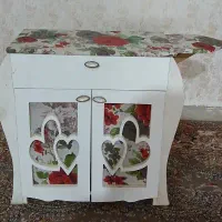 میز دوکاره چرخ خیاطی و اتو
