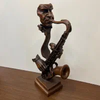 مجسمه تندیس ماکت نوازنده ساکسیفون کادو هدیه