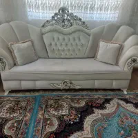 مبل راحتی کلاسیک ۸نفره/مبلمان/مبل/جلو مبلی/کیفیتA|مبلمان خانگی و میز عسلی|میاندوآب, |دیوار