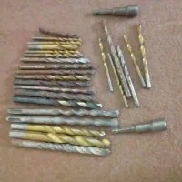 مته آهن دیوار و چوب انبر قفلی