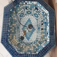 حوض|گل و گیاه طبیعی|مشهد, صیاد شیرازی|دیوار