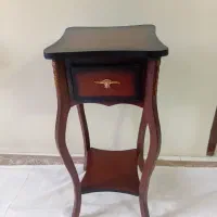 میز تلفن چوبی و کلاسیک